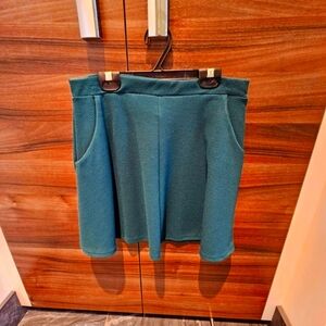 Skirt- Emerald Green-Stretchy Medium